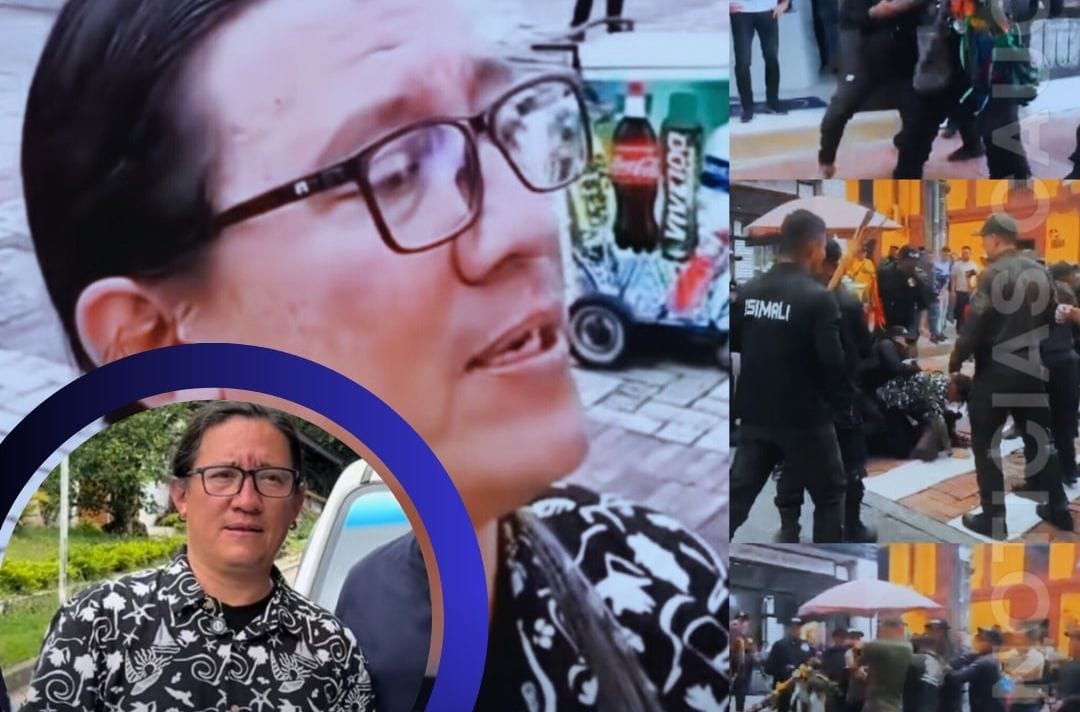 Tensión en Villavicencio tras incidente entre periodista y comunidades indígenas durante concentración pública