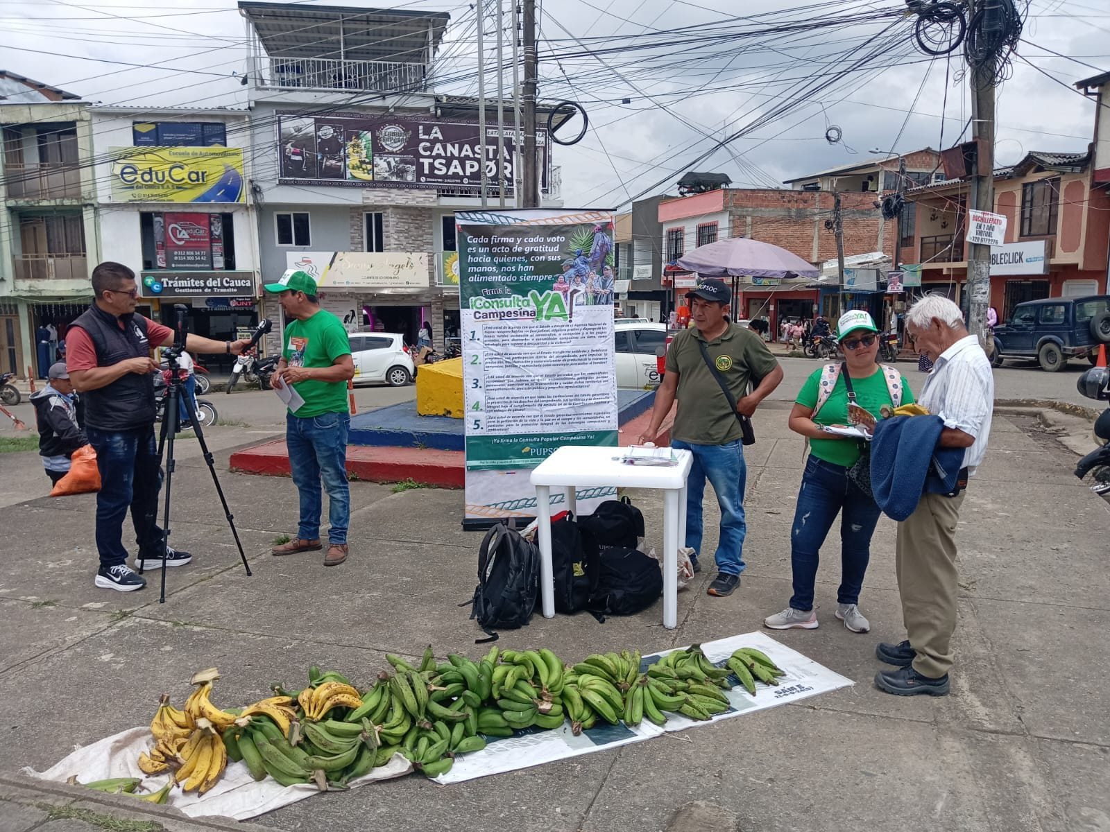 Campesinos de Piendamó impulsan recolección de firmas para la Consulta Campesina Ya