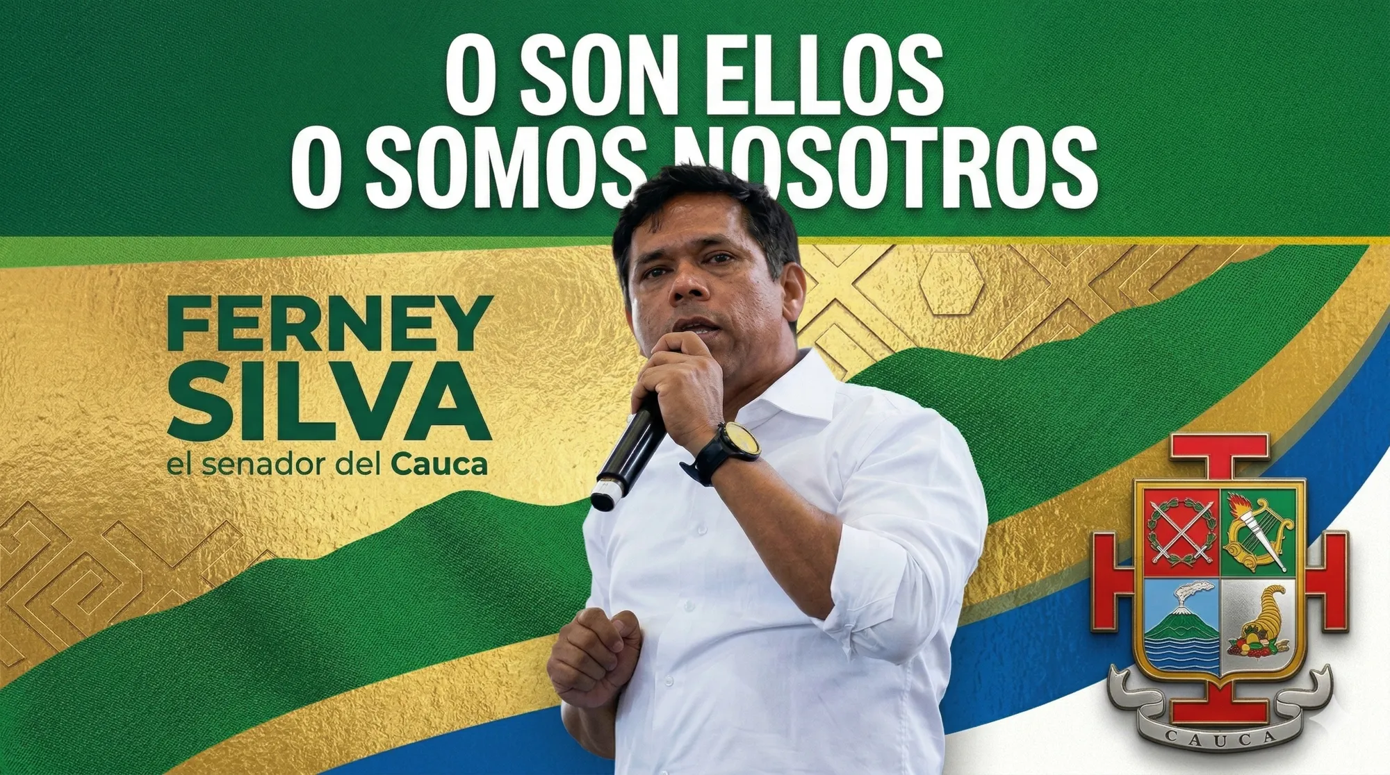 El Cauca en la encrucijada: Por qué Ferney Silva es la apuesta por la autonomía frente a las “joyas” foráneas
