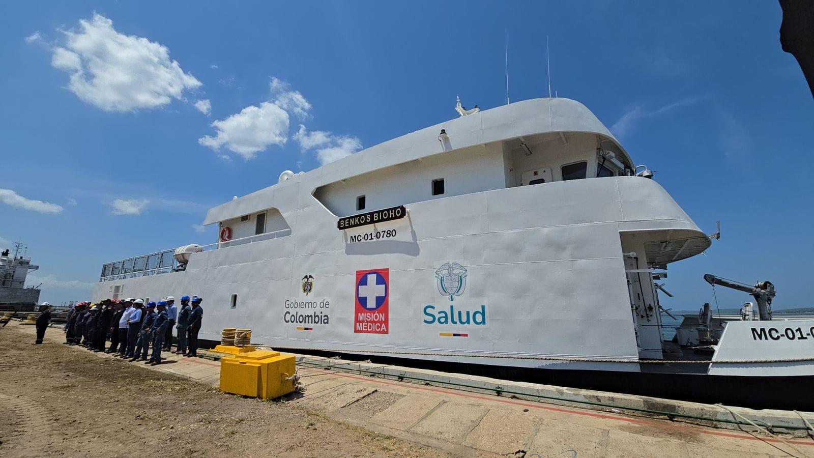 Cauca se beneficiará de buque hospital que ampliará atención médica en el Pacífico