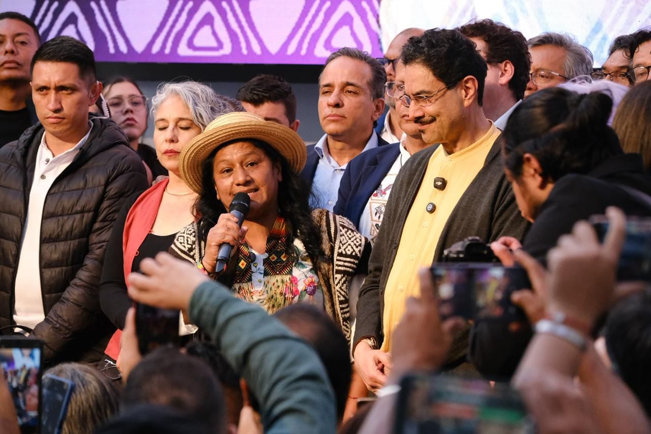 Pacto Histórico asegura que Aída Quilcué no está inhabilitada para aspirar a la Vicepresidencia