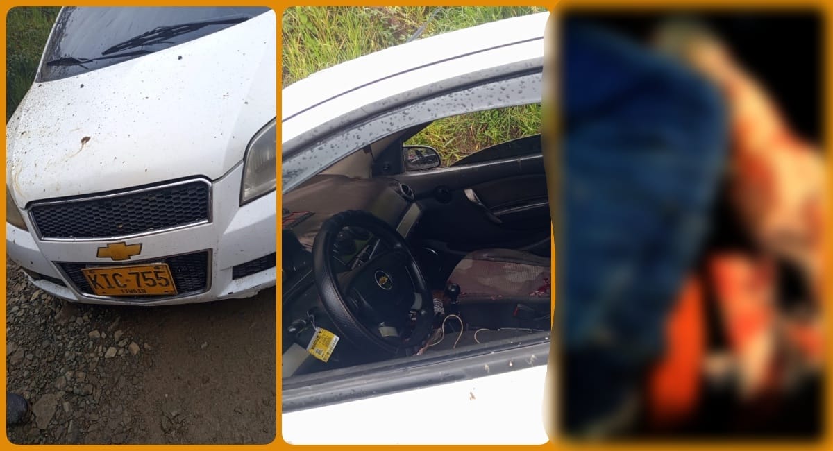Hombre fue asesinado dentro de un vehículo en zona rural de El Tambo, Cauca