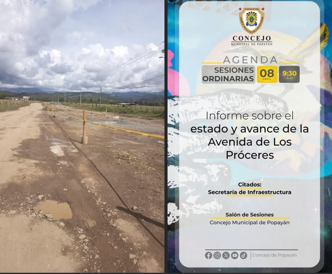 Avenida de los Próceres: ¿Maniobras en el Concejo para evadir el control por la obra suspendida?