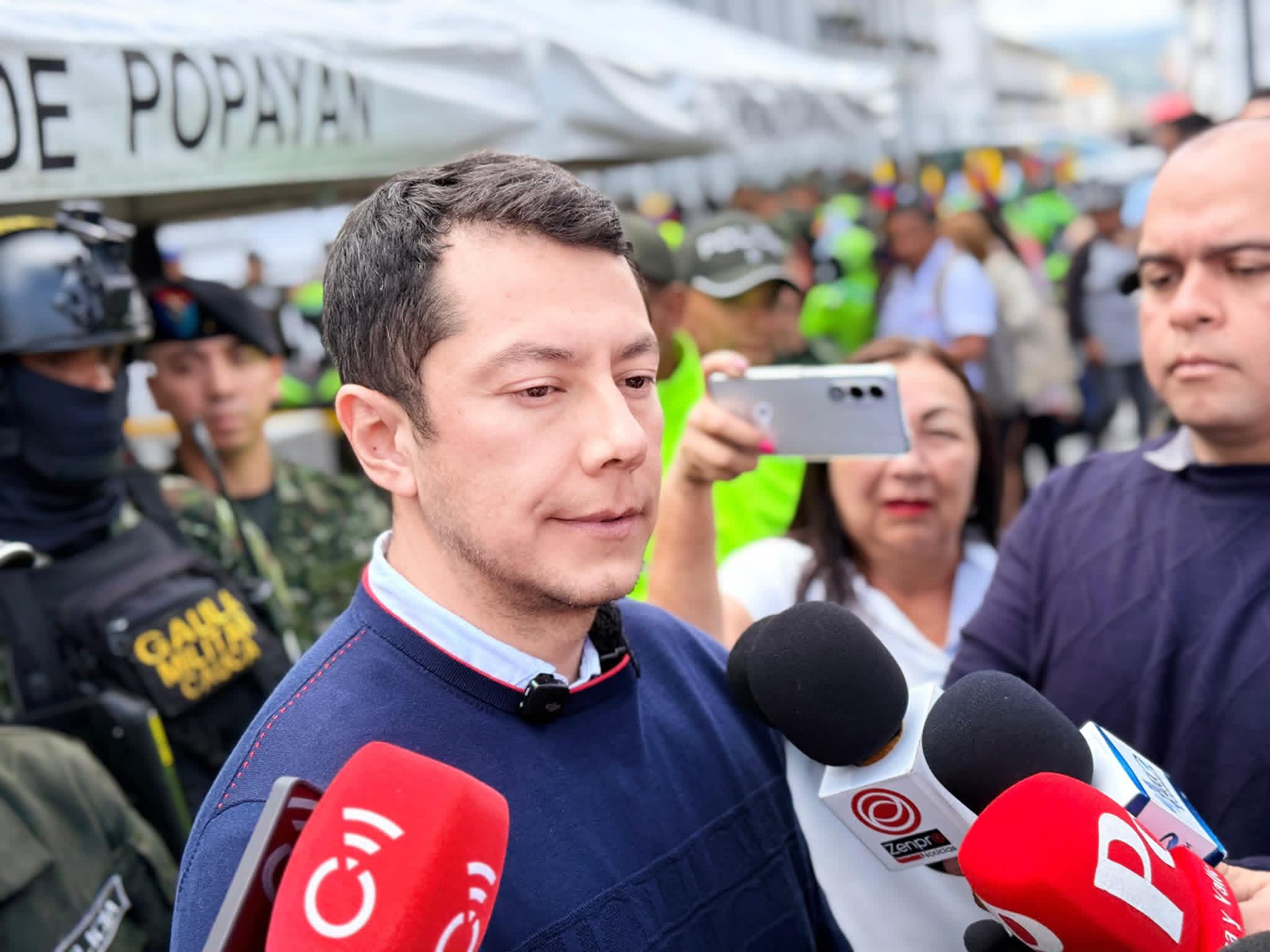 Felipe Acosta Ortega deja la Secretaría de Gobierno de Popayán tras seis meses de gestión