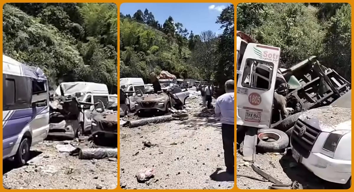 Listado preliminar de heridos tras atentado en la vía Panamericana