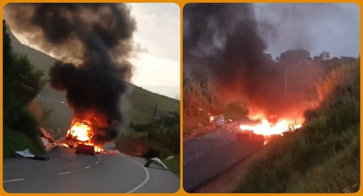 Nuevo ataque con explosivos sacude la vía Popayán – Cali, en el norte del Cauca