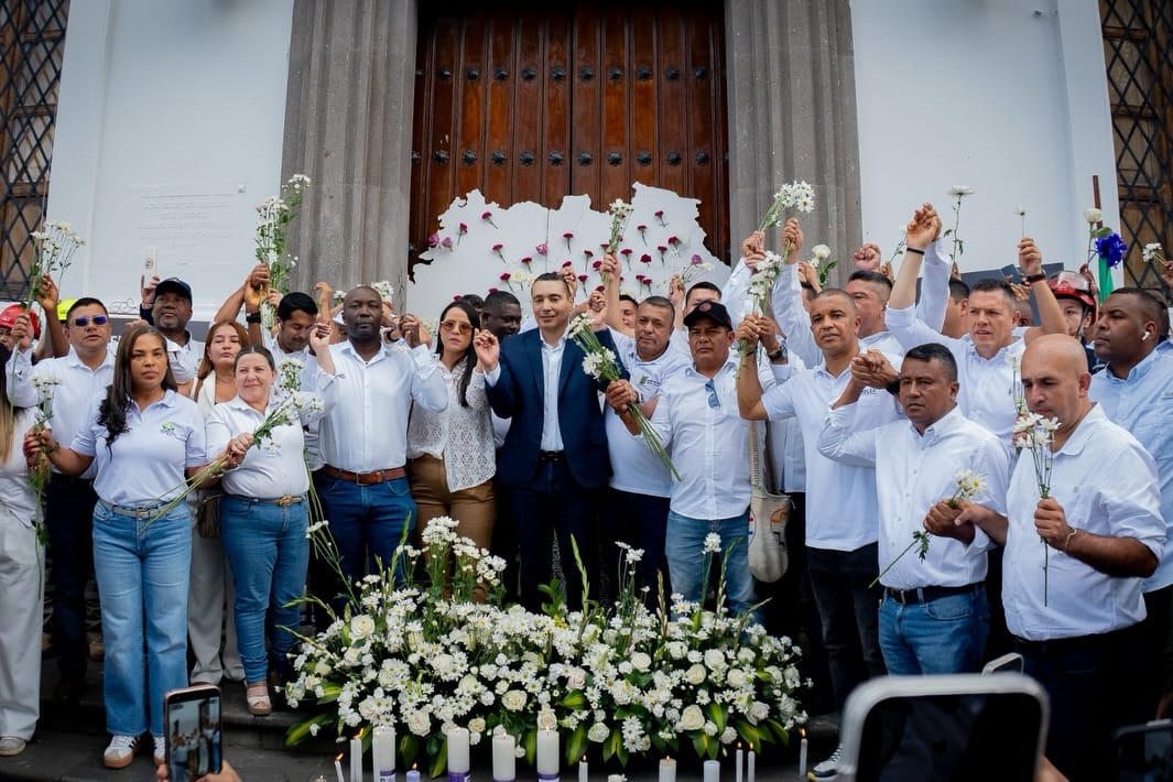 Cauca rindió homenaje a las 21 víctimas del ataque del 25 de abril en El Túnel, Cajibío