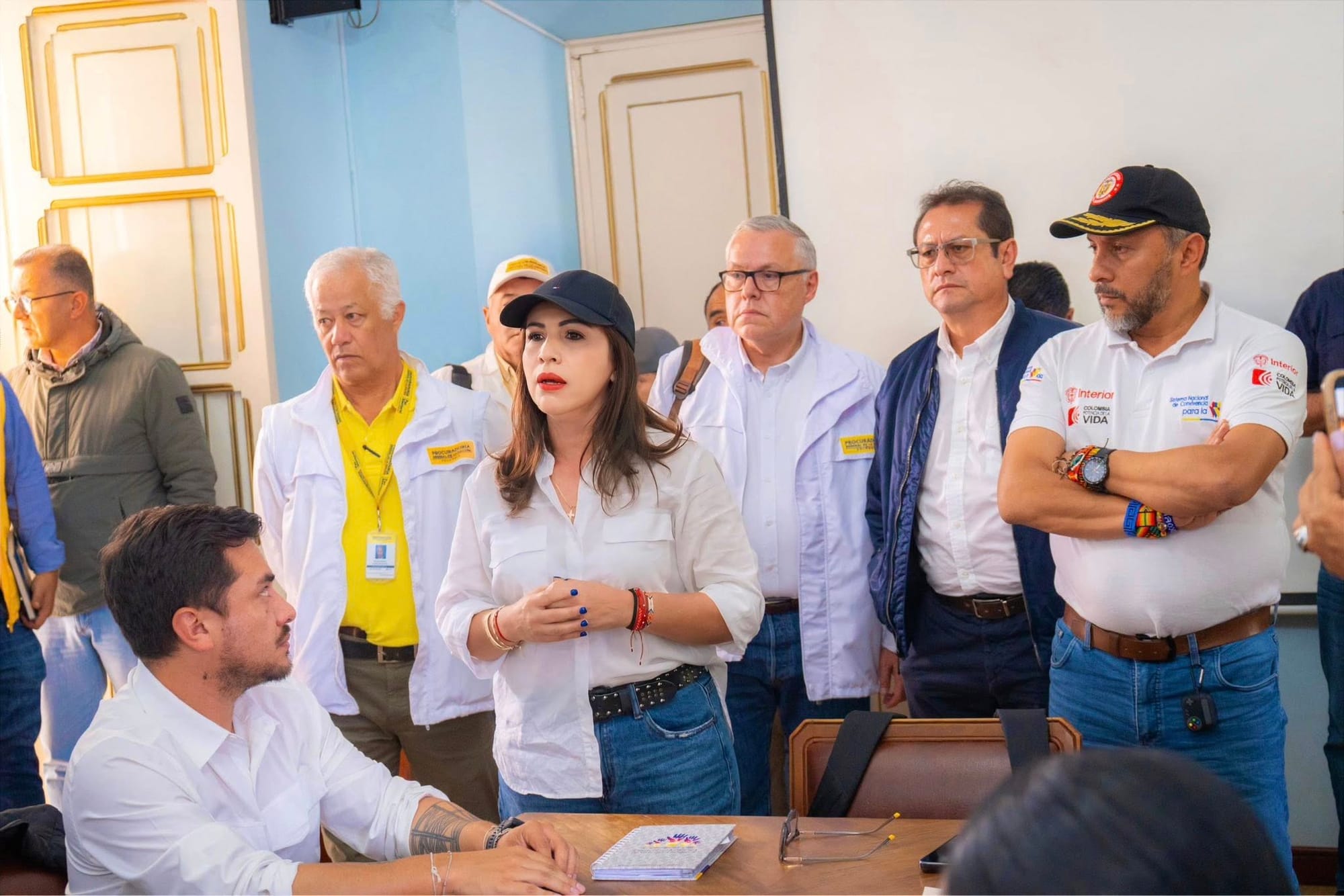 Gobernación del Cauca lidera mesa de alto nivel para atender situación humanitaria entre pueblos Nasa y Misak en Silvia