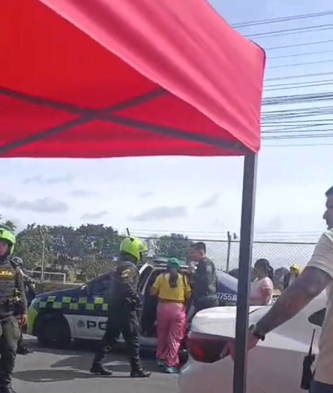 (video) Capturan a cinco personas en Popayán por presunta corrupción al sufragante en plena jornada electoral
