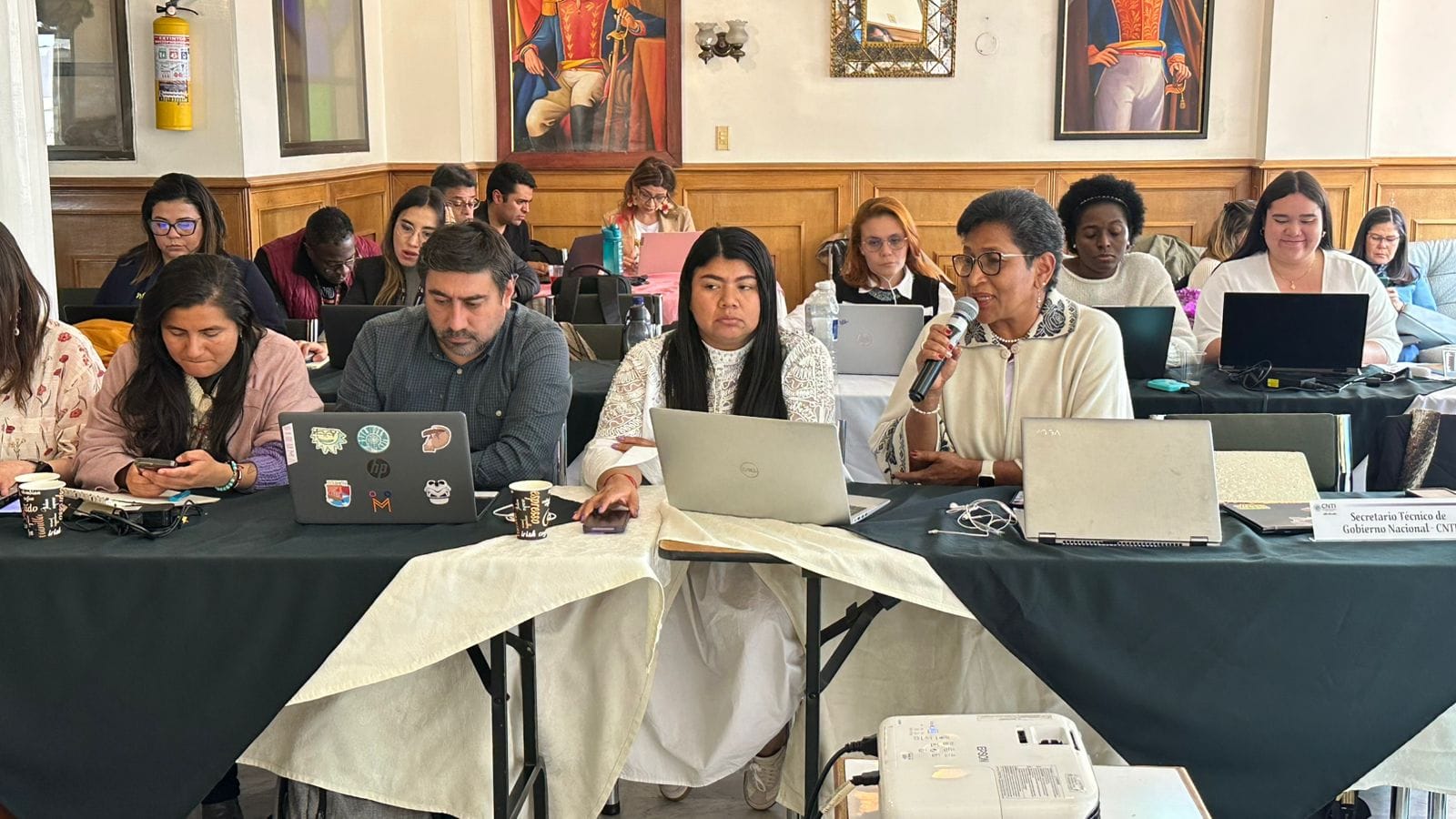 La URT presentó ante la CNTI los avances y lineamientos para fortalecer la restitución étnica