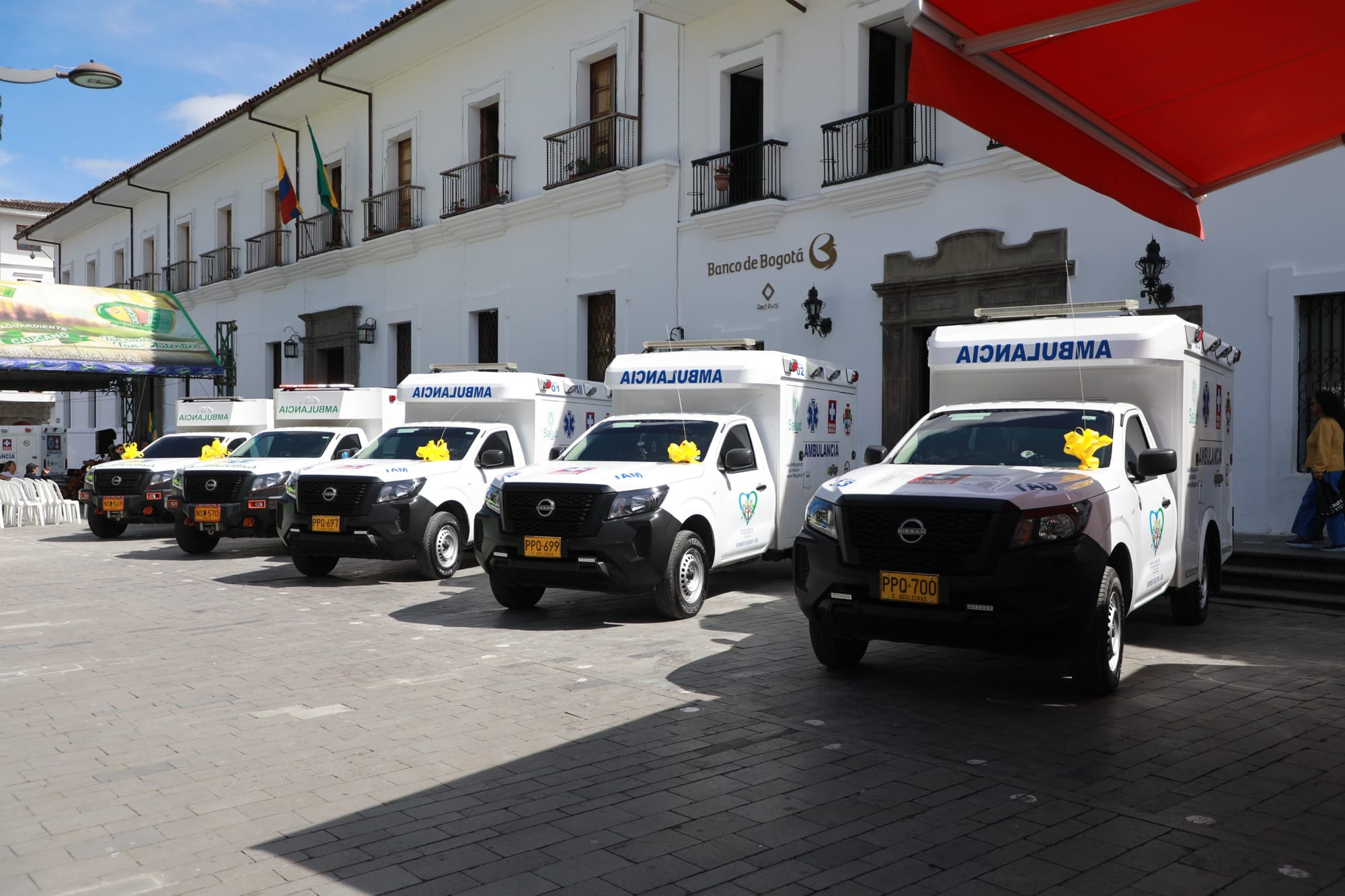 Cauca fortalece su red pública hospitalaria con nuevas ambulancias y vehículos asistenciales