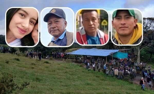 Se conocen algunos de los nombres de las víctimas que dejó la violenta confrontación entre comunidades Misak y Nasa en Silvia, Cauca