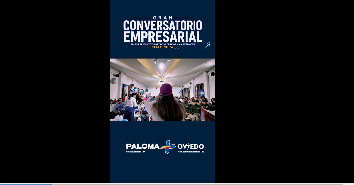 Paloma Valencia consolida respaldo del sector productivo en el Cauca durante cierre de campaña