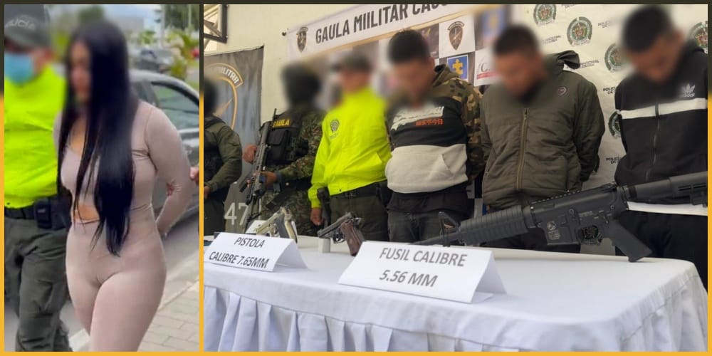 Desarticulan banda señalada de robos y secuestros en la vía Panamericana en Popayán