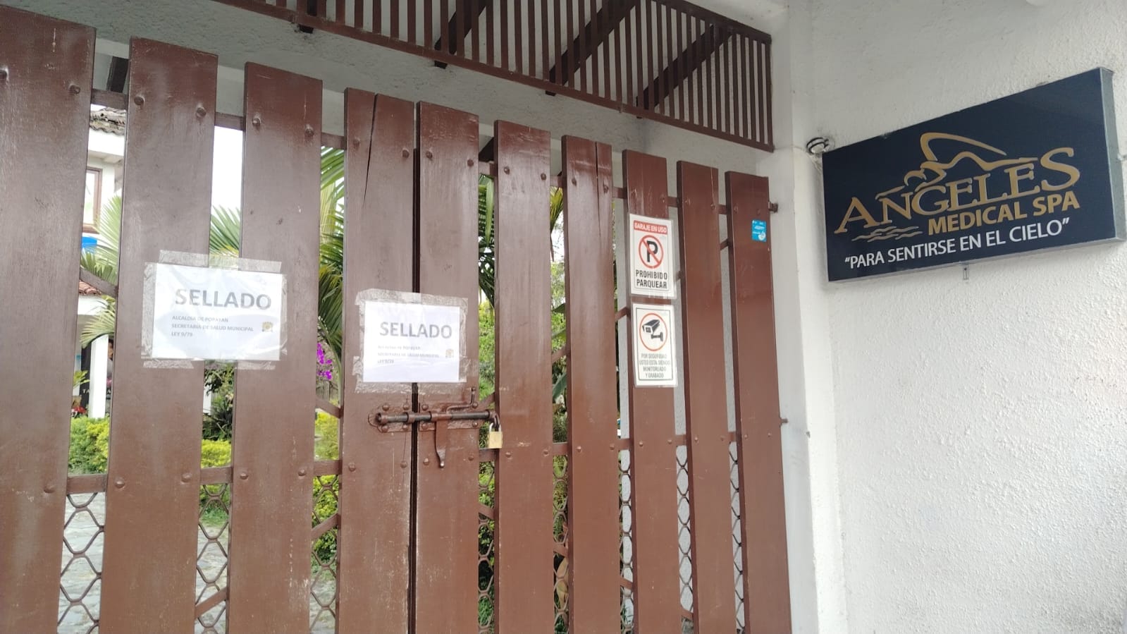 Autoridades de salud sellan reconocido SPA en Popayán en medio de investigación por presuntas irregularidades
