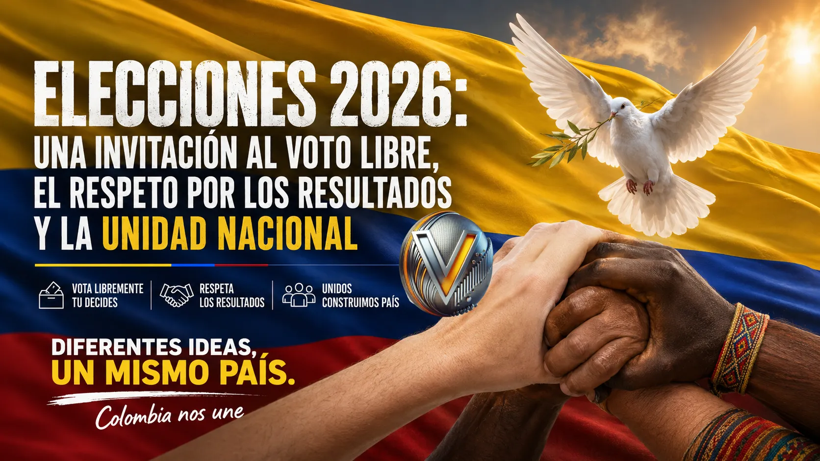 Elecciones 2026: Una invitación al voto libre, el respeto por los resultados y la unidad nacional