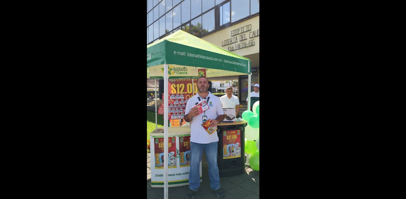 Lotería del Cauca lanza Sorteo Extra con premio mayor de $12.000 millones y un viaje a Cancún