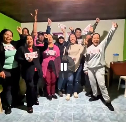 Desde El Rosario, Nariño, fortalecen campaña en favor de Iván Cepeda y Aida Quilcué con recorridos casa a casa