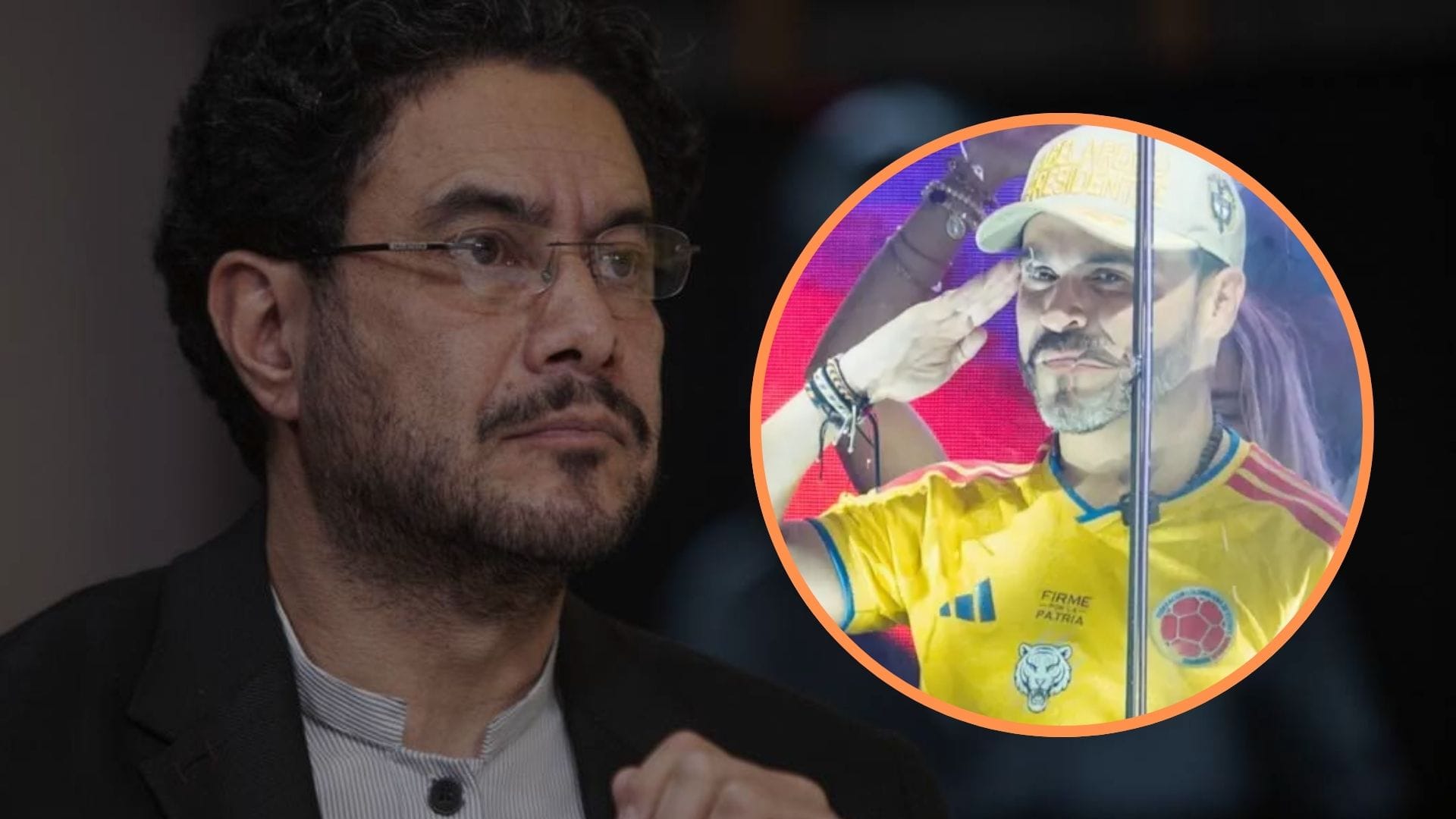 Nueva polémica electoral: Cepeda cuestiona a Abelardo por utilizar la camiseta de la Selección Colombia