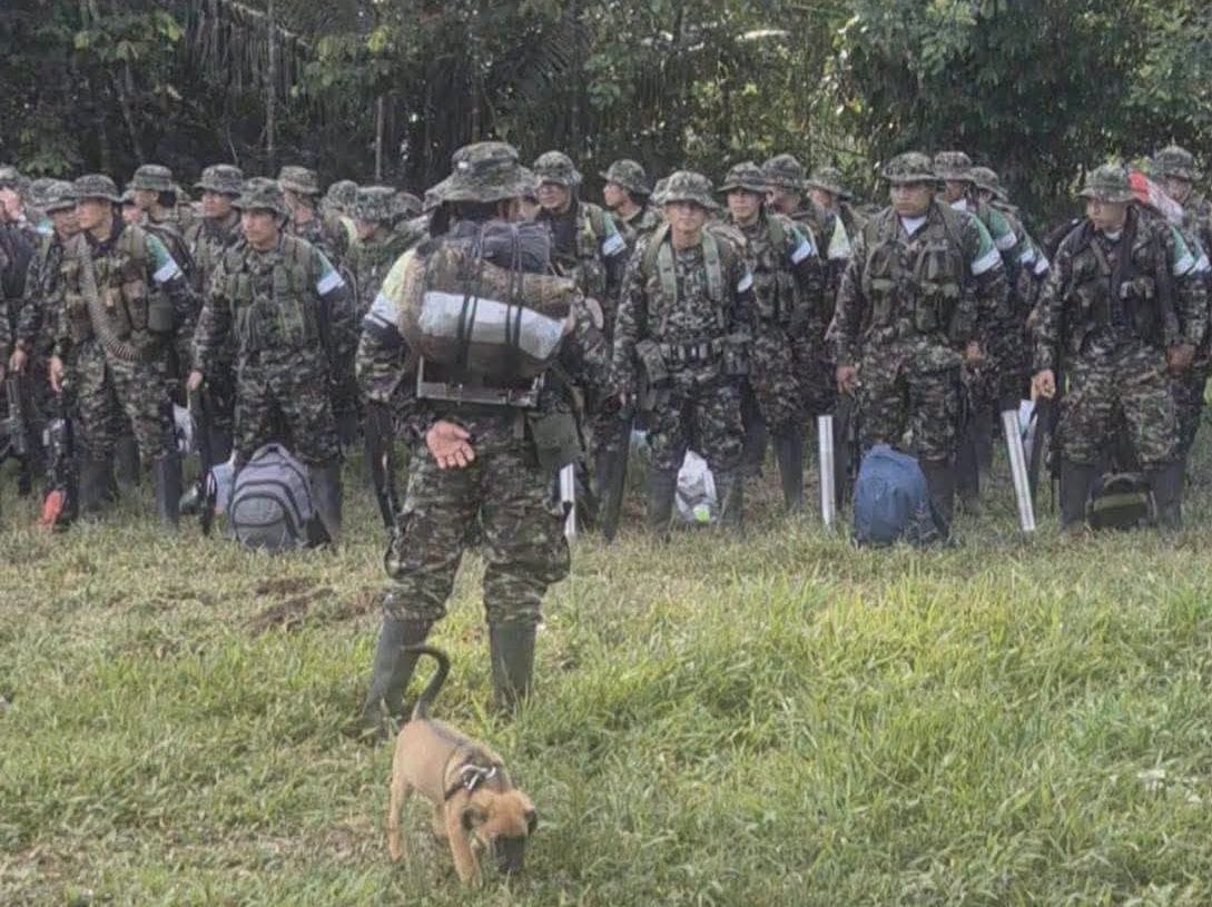 99 integrantes de Comandos de Frontera se concentraron en zona temporal de ubicación en Putumayo pese a controversia jurídica