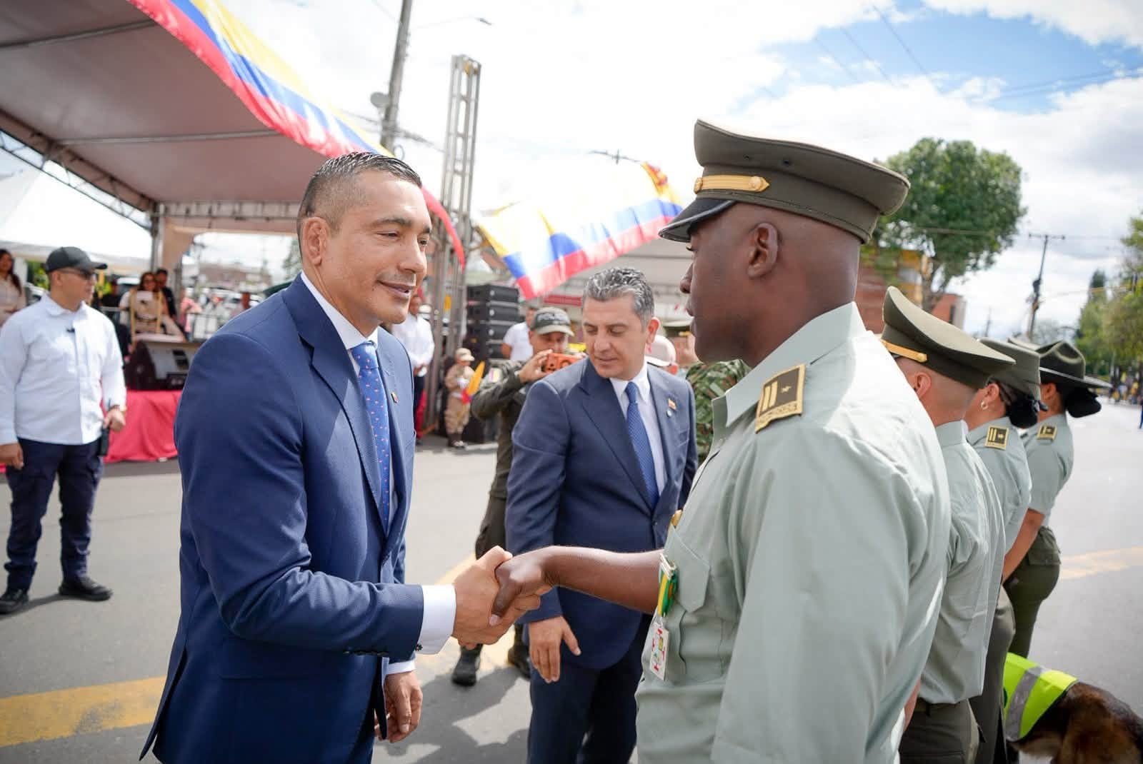 Autoridades del Cauca y Popayán conmemoran el 20 de Julio con llamados a la unidad y reconocimiento a la Fuerza Pública