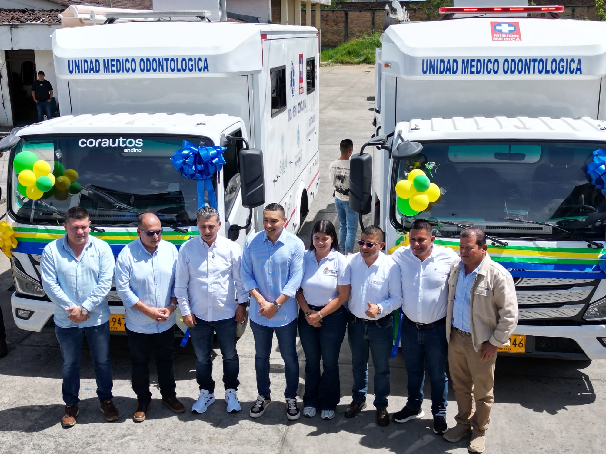 Gobernación del Cauca entrega cinco unidades móviles de salud para atender zonas rurales de difícil acceso