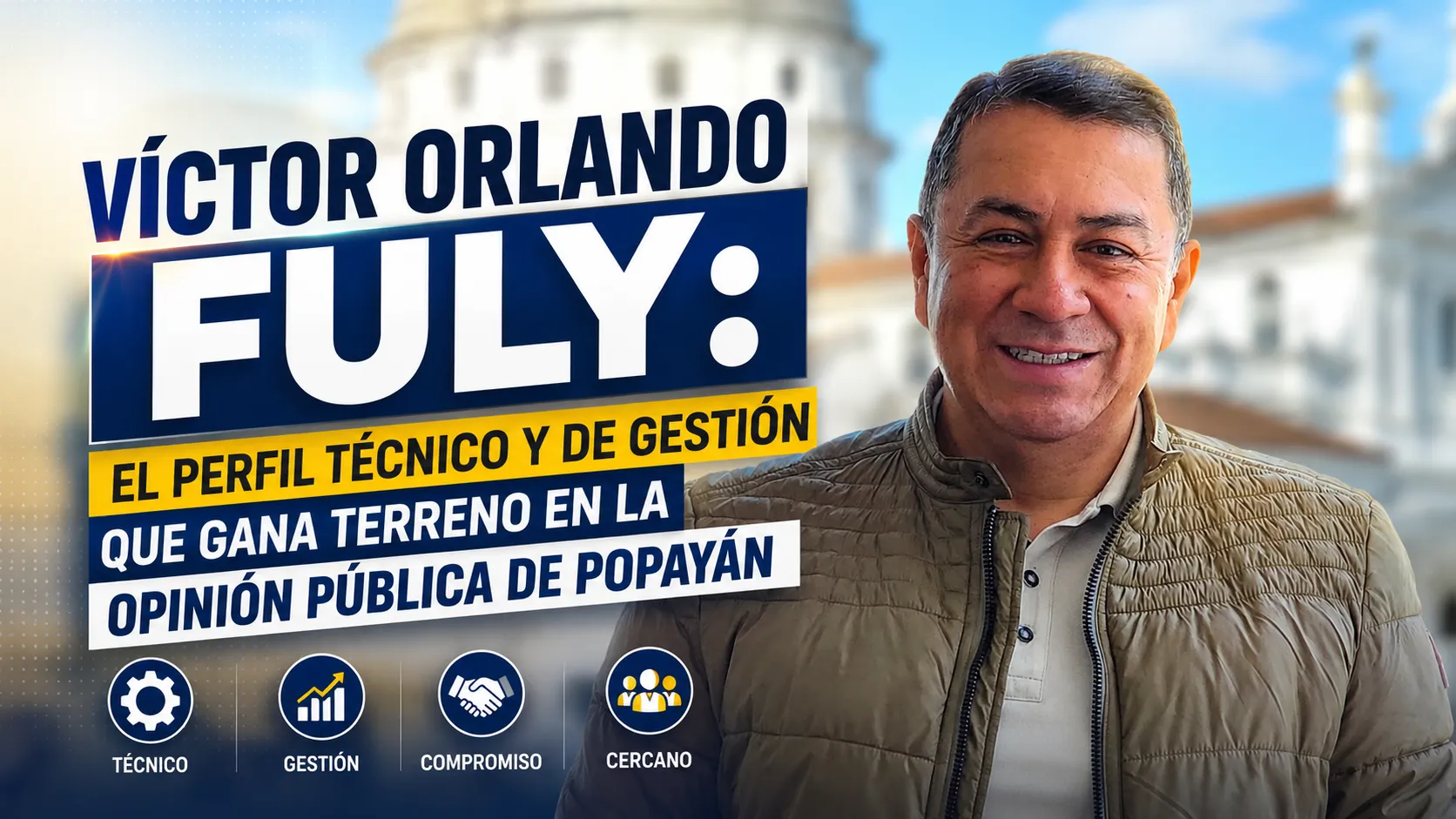 Con trayectoria en seguridad, movilidad y desarrollo económico, el exsecretario de Gobierno se consolida como una figura clave por sus resultados medibles en la administración local