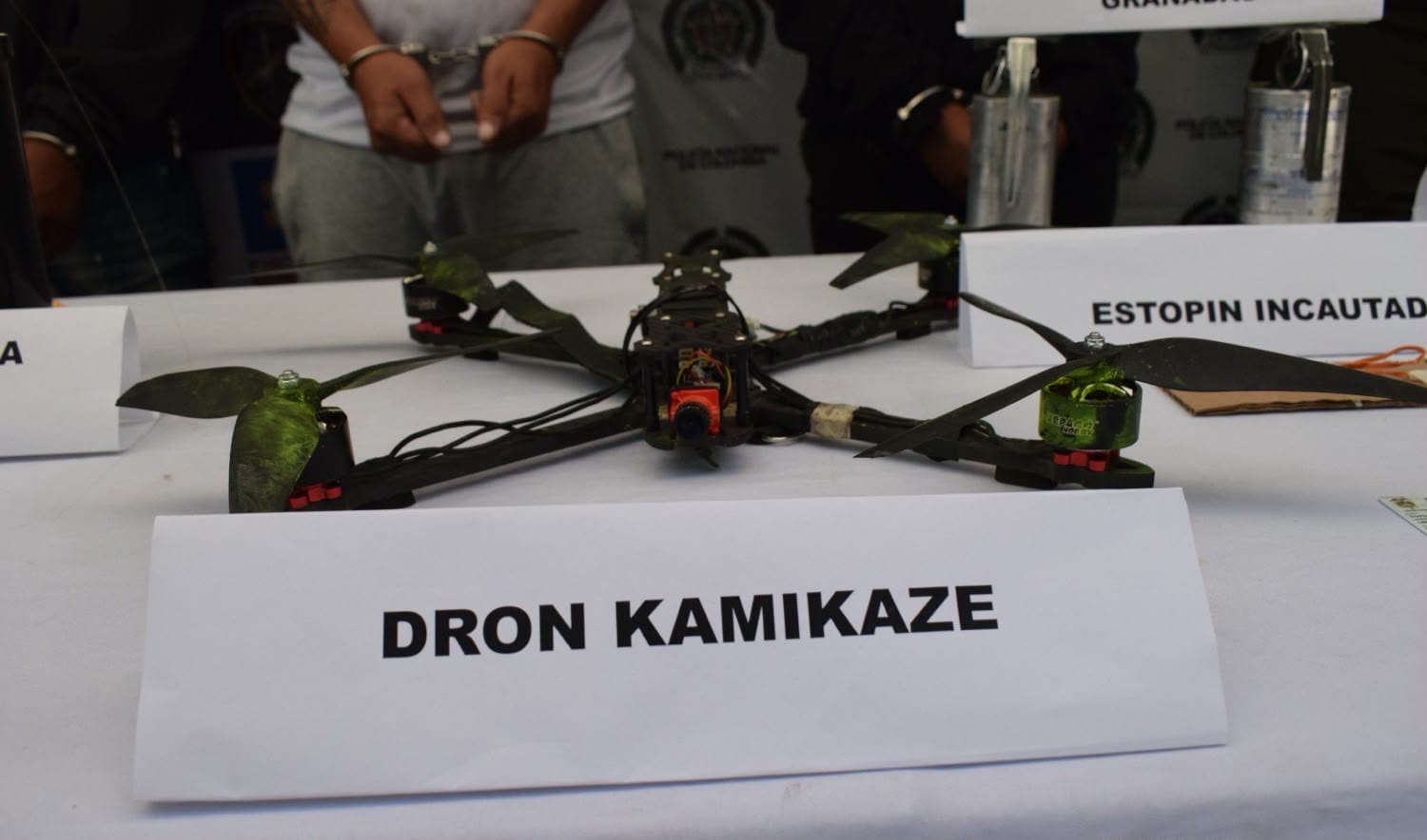 Cae en Popayán la estructura señalada de utilizar drones kamikaze para cometer atentados