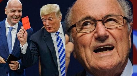 Blatter acusa a la FIFA de ceder ante Trump para habilitar a Balogun: "Las tarjetas rojas no se anulan por llamadas políticas"