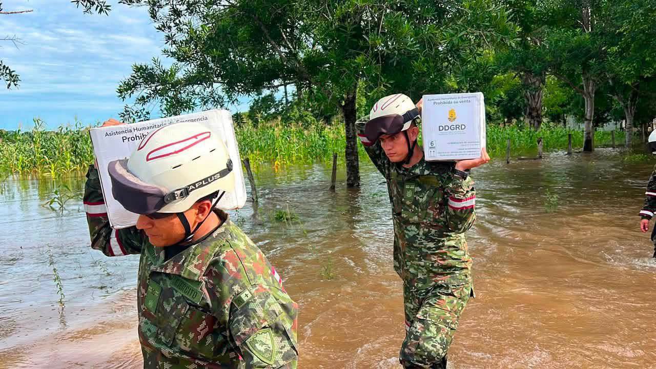 Avanzan las acciones humanitarias con las familias afectadas por el invierno en Casanare