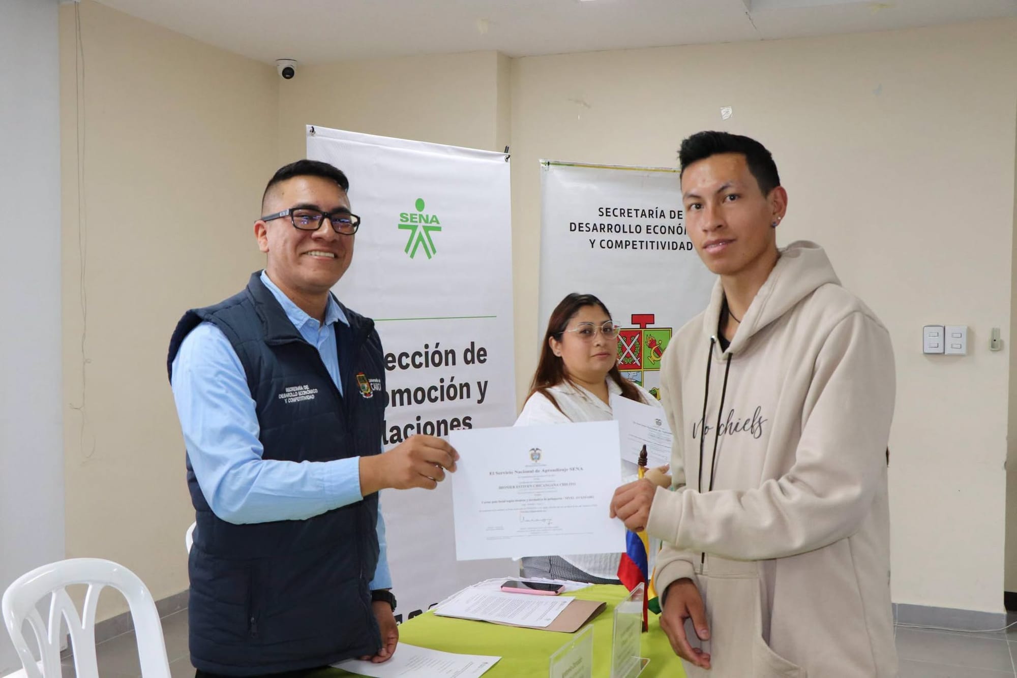 59 caucanos fueron certificados por competencias laborales para fortalecer su empleabilidad