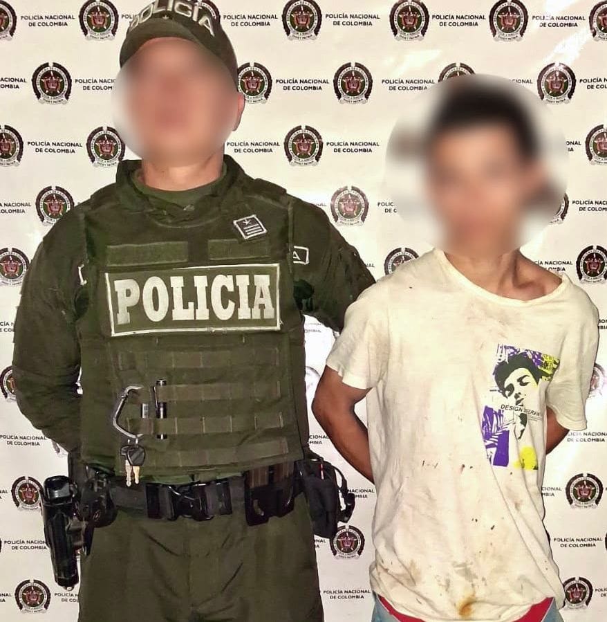 Capturado tras causar daños a establecimientos comerciales en el sur de Popayán