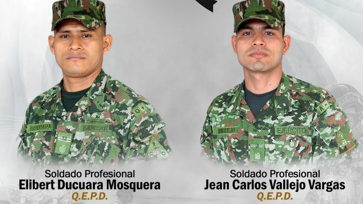 Aumenta a dos el número de militares asesinados durante operación para rescatar a 39 secuestrados por el ELN en Chocó