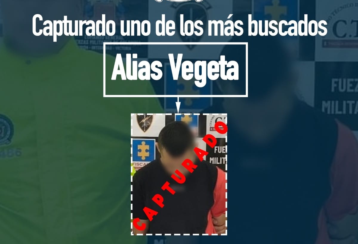 Capturado alias “Vegeta”, uno de los más buscados por hurto de motocicletas en Popayán