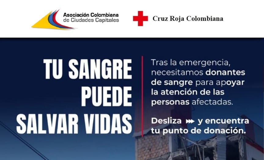 Cruz Roja pide donaciones de sangre para reforzar las reservas tras el terremoto