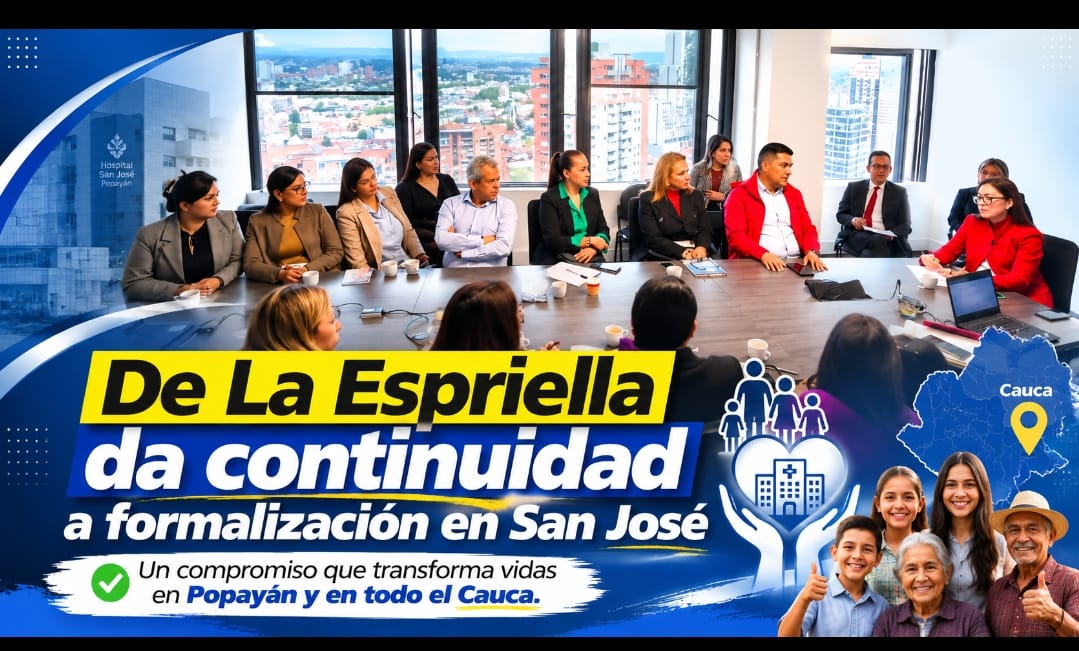 El gobierno de De La Espriella le da continuidad a la formalización laboral del hospital San José