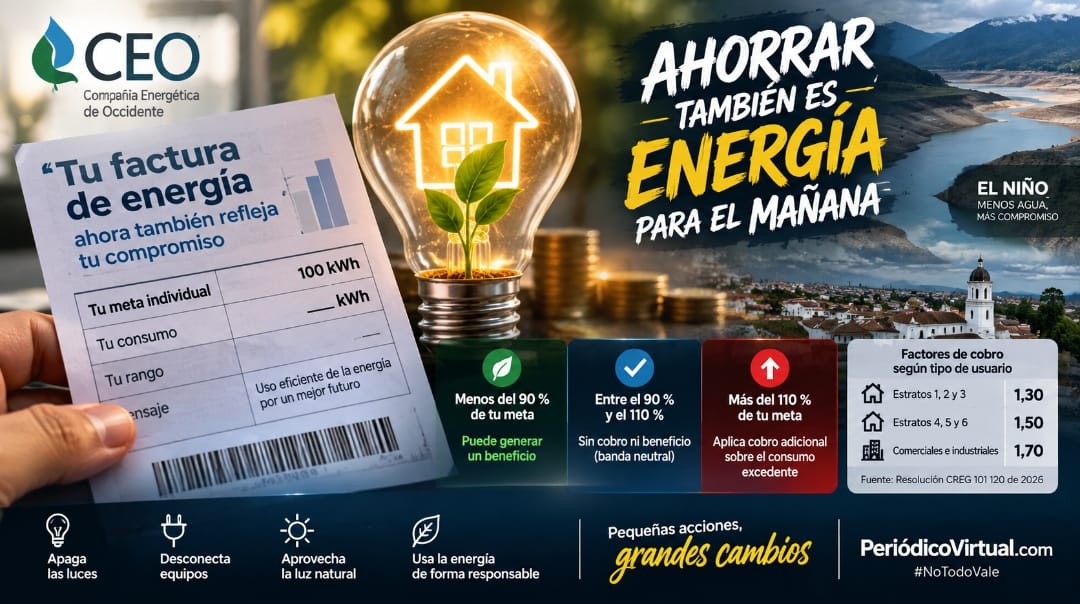 ¿Ahorró o consumió de más? CEO explica el nuevo esquema que llegará a la factura de energía