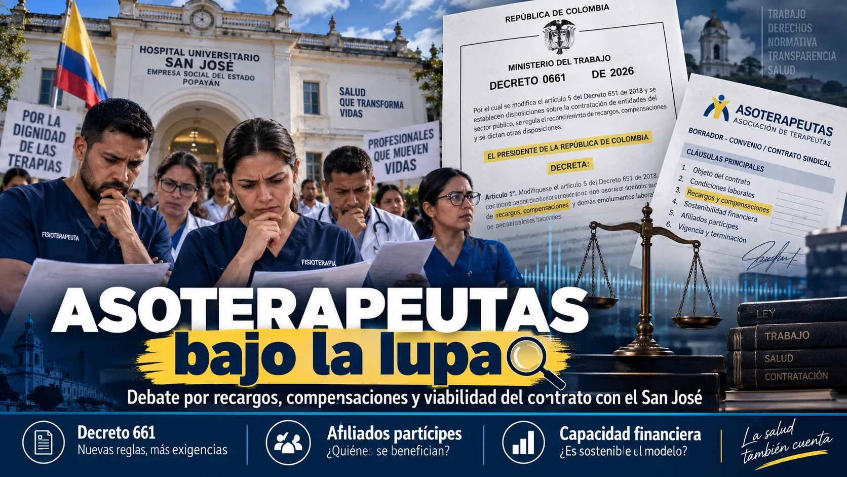 ASOTERAPEUTAS, bajo la lupa: ¿puede trasladar a sus afiliados el costo de mantener el contrato con el San José?