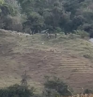 Comunidad permanece confinada por enfrentamientos entre el Ejército y grupo subversivo en Los Andes Sotomayor, Nariño