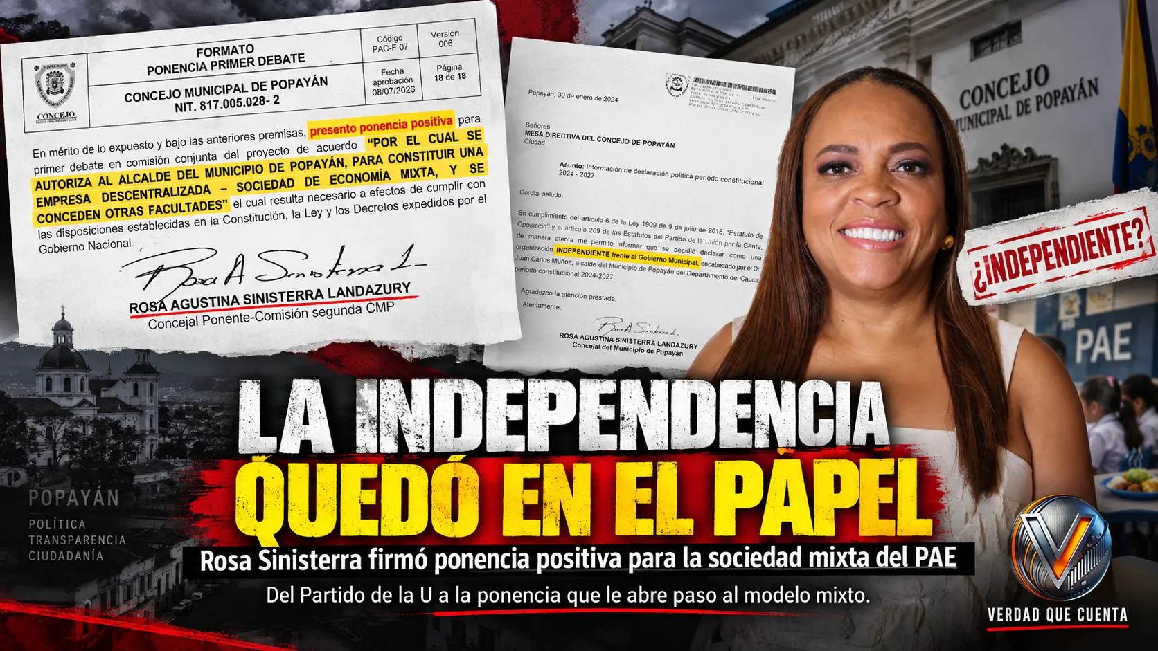 Rosa Sinisterra encontró la “solución” al PAE: si lo público falla, métale un privado