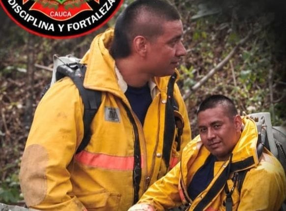 Yerson Martínez, el bombero y auxiliar de enfermería que El Tambo despidió entre lágrimas y honores