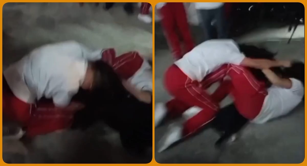 ¿Quién controla?, estudiantes se van a los golpes en colegio de Popayán y nadie hace nada