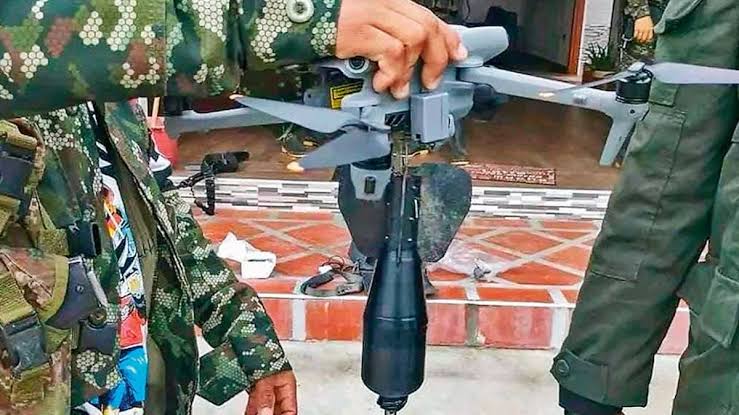 Alerta en Inzá y Cajibío por combates y ataques con drones