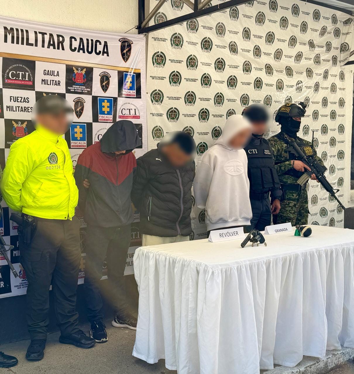 Tres personas fueron capturadas por hurtos a residencias en Popayán