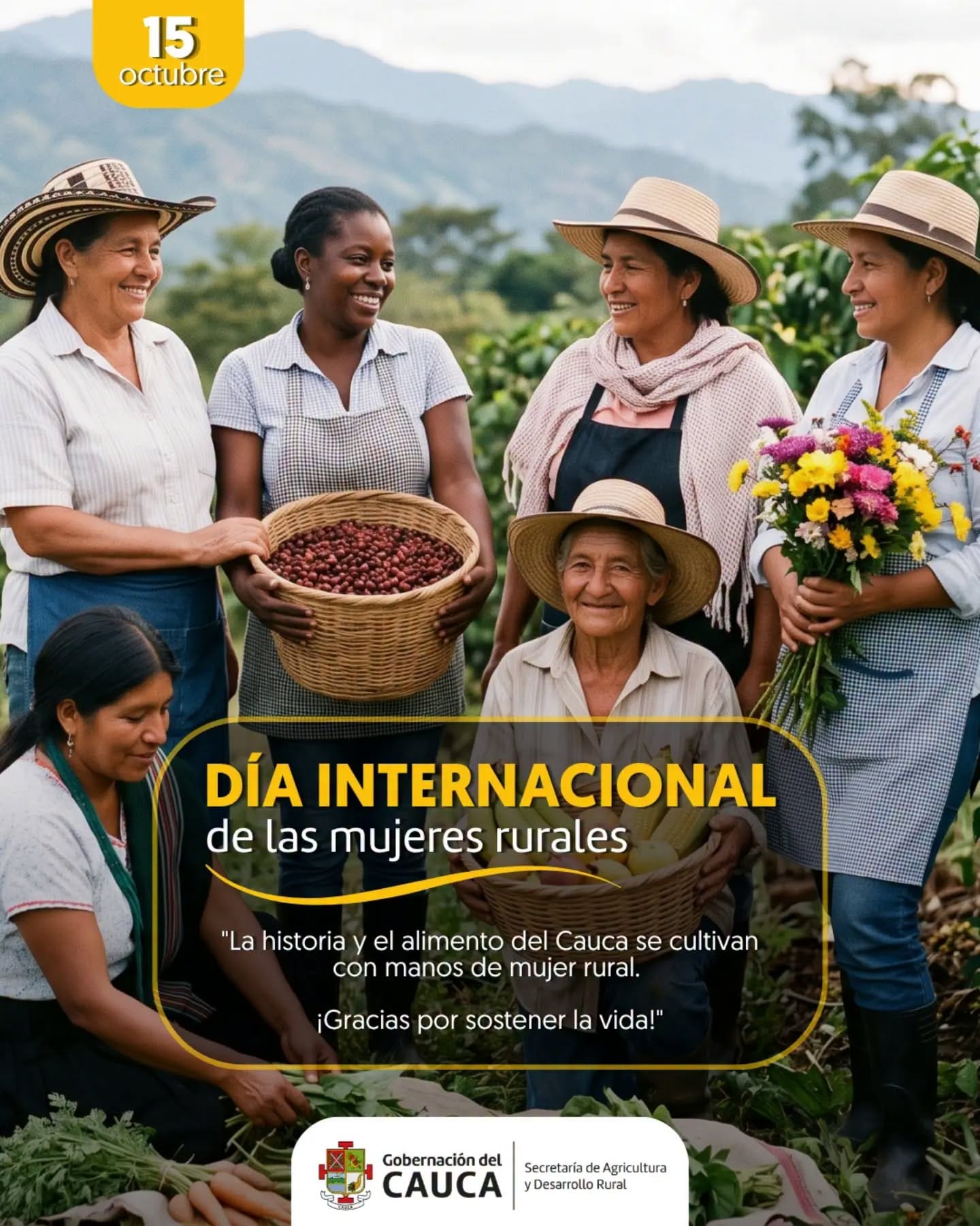 Mujeres rurales del Cauca: las guardianas silenciosas que sostienen la vida del campo