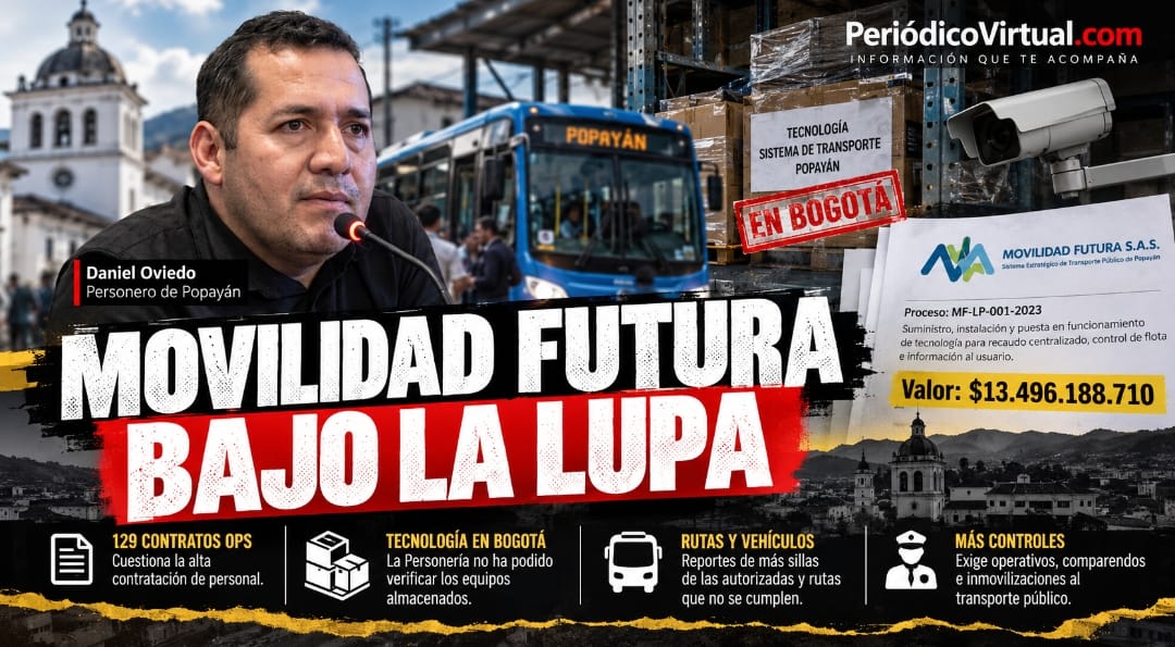 Movilidad Futura: 129 contratos, tecnología guardada en Bogotá y un sistema que sigue sin funcionar plenamente