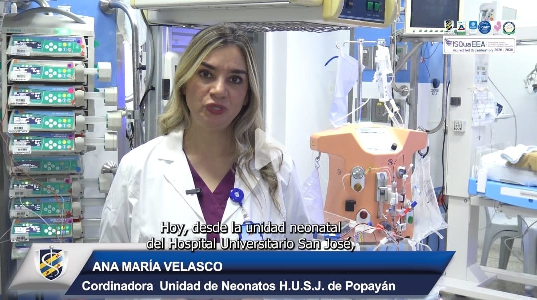 Hospital San José de Popayán marca un hito médico con hemodiálisis a bebé de apenas 12 días
