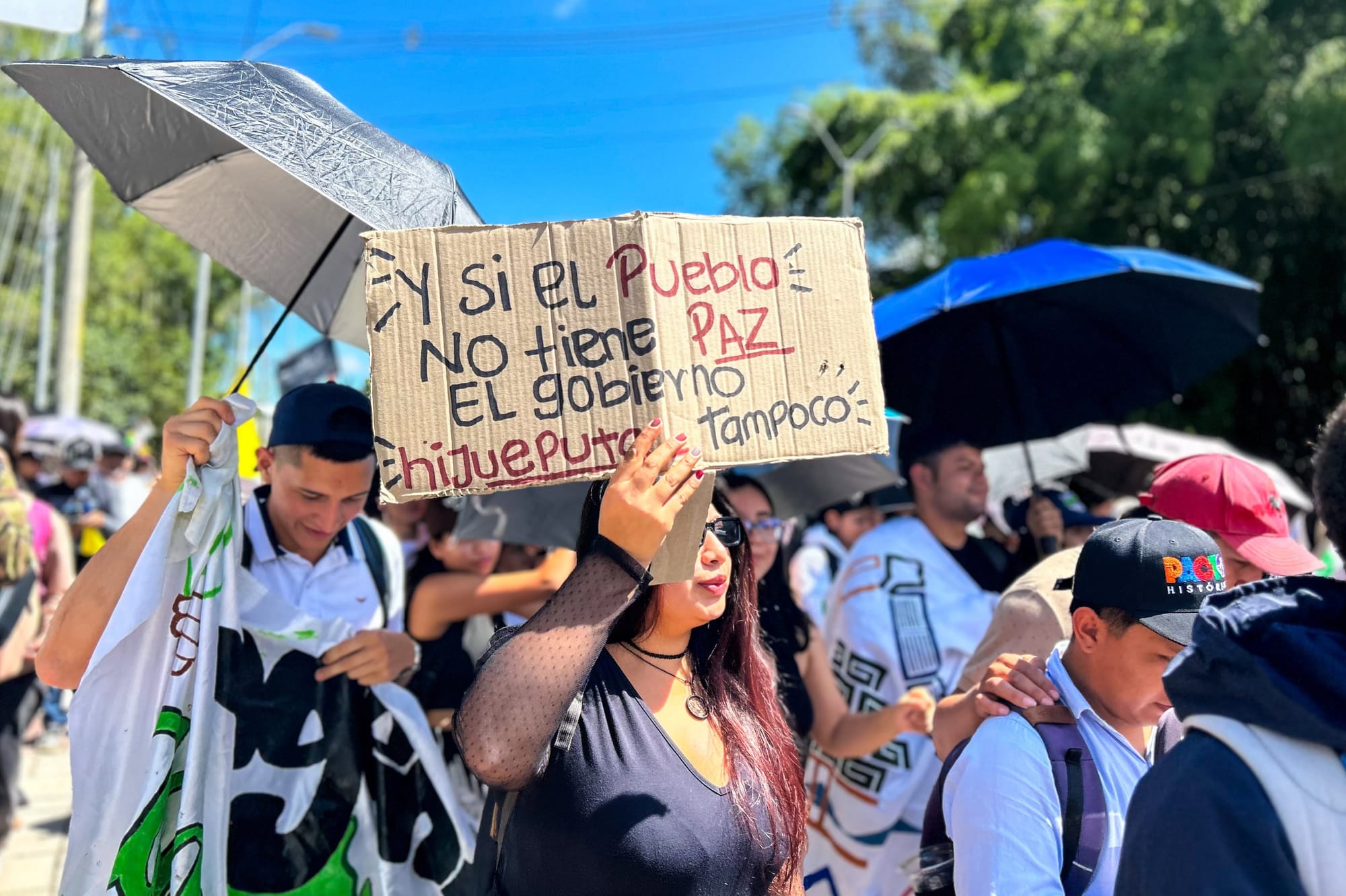 Así fueron las masivas movilizaciones contra el gobierno de Abelardo de La Espriella