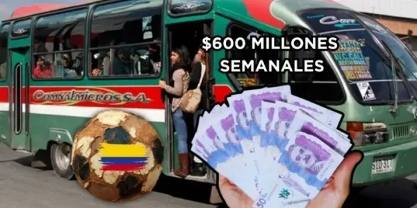 De no tener para el pasaje, pasó a formar parte de la Selección y llego a ganar $600 millones semanales