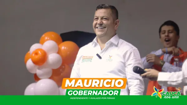 ¡Mauricio Muñoz: Un candidato con capacidades e independencia que conquista el voto consciente de los ciudadanos del Cauca!